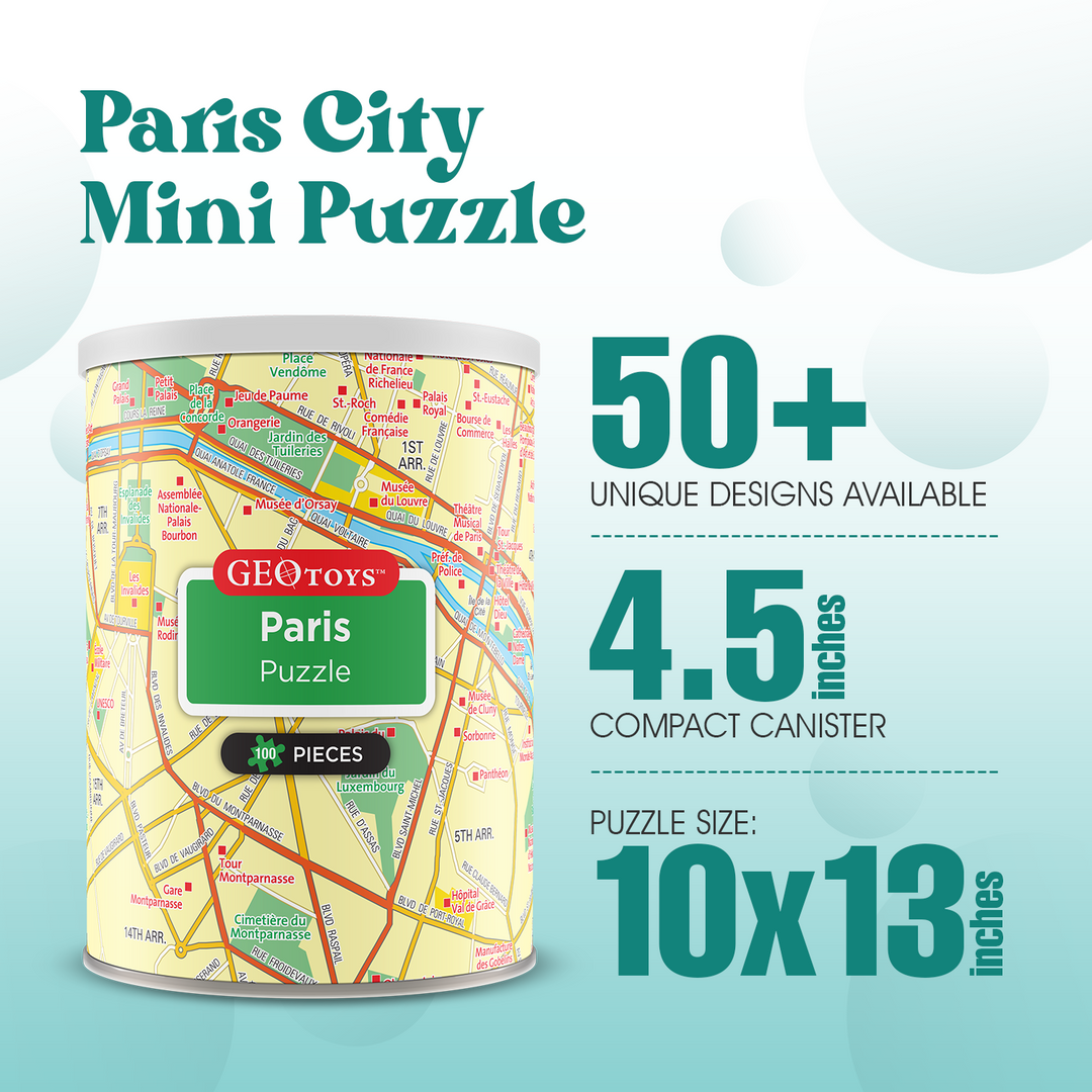 100-Piece Mini Puzzle - Paris