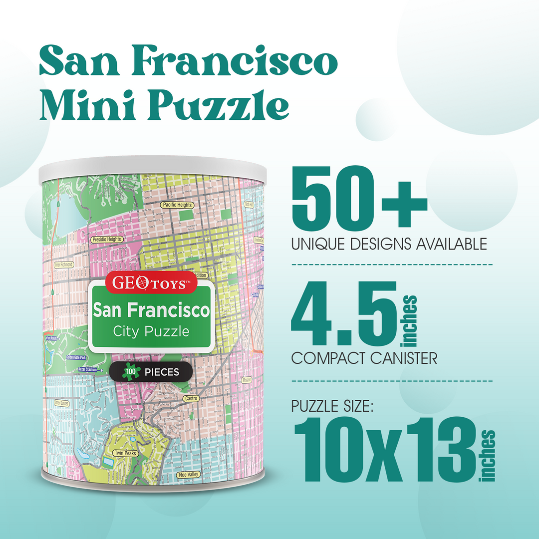 100-Piece Mini Puzzle - San Francisco