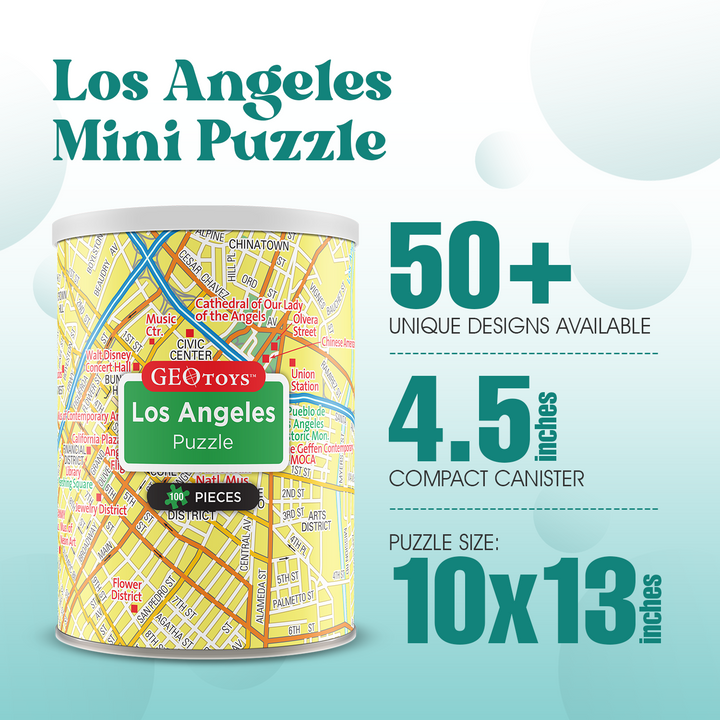 100-Piece Mini Puzzle - Los Angeles