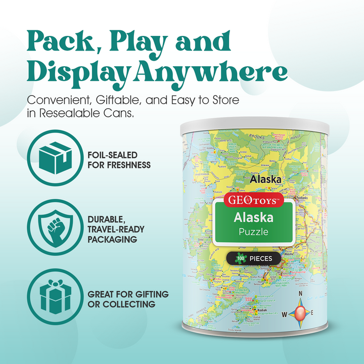 100-Piece Mini Puzzle - Alaska