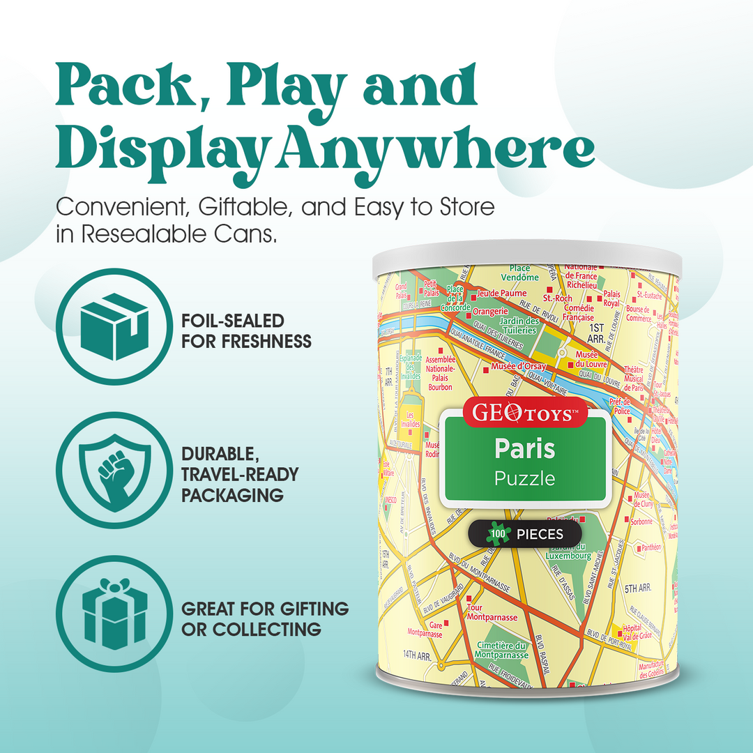 100-Piece Mini Puzzle - Paris