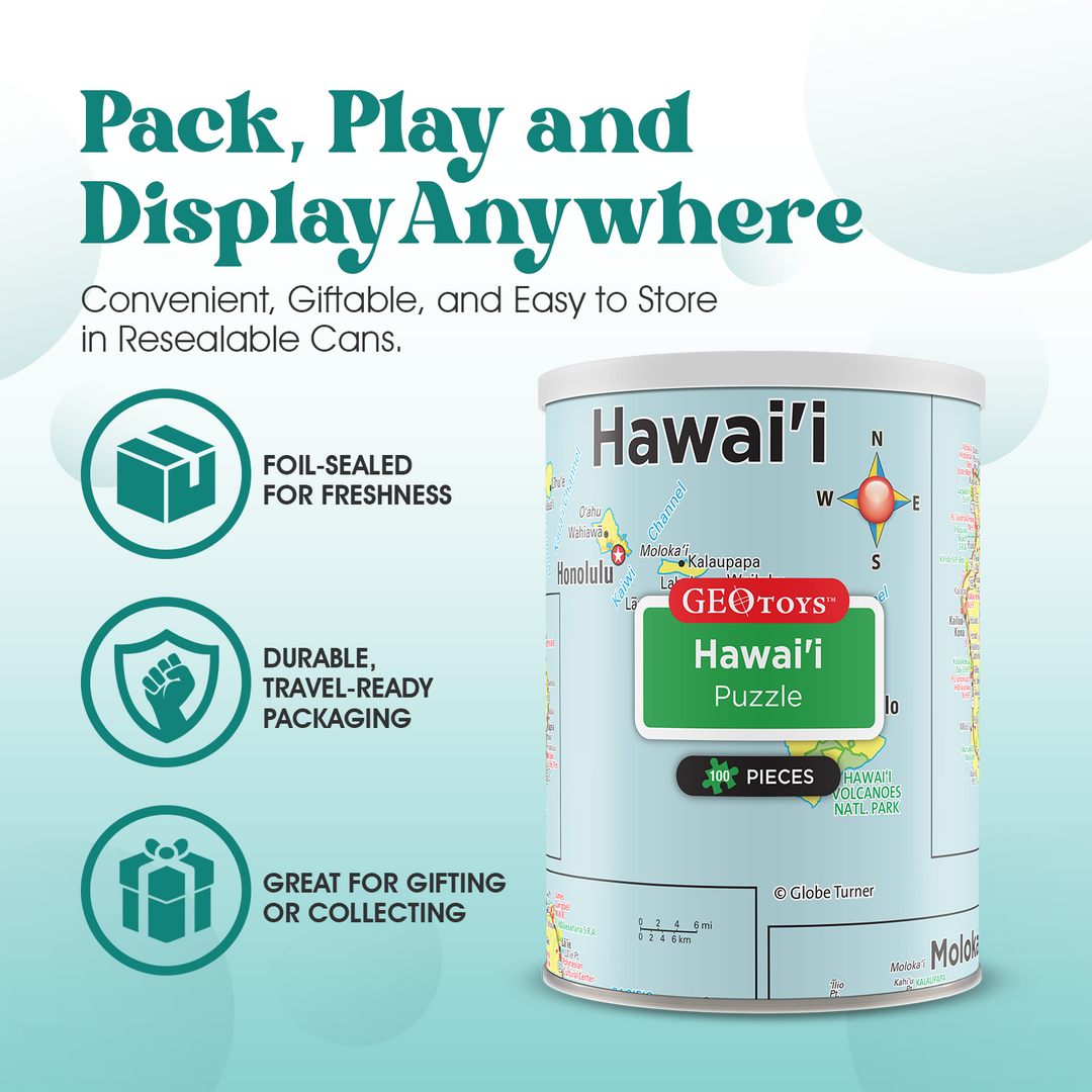 100-Piece Mini Puzzle - Hawaii