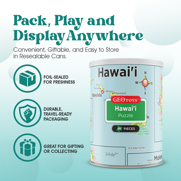 100-Piece Mini Puzzle - Hawaii