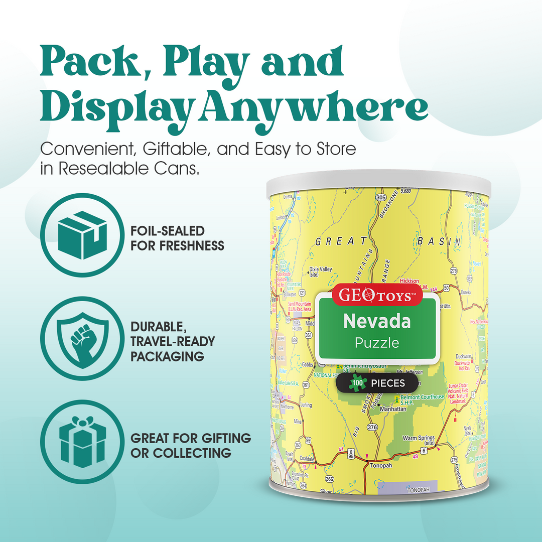 100-Piece Mini Puzzle - Nevada