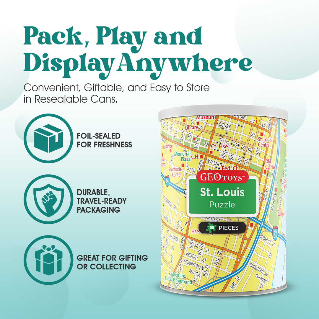 100-Piece Mini Puzzle - St. Louis
