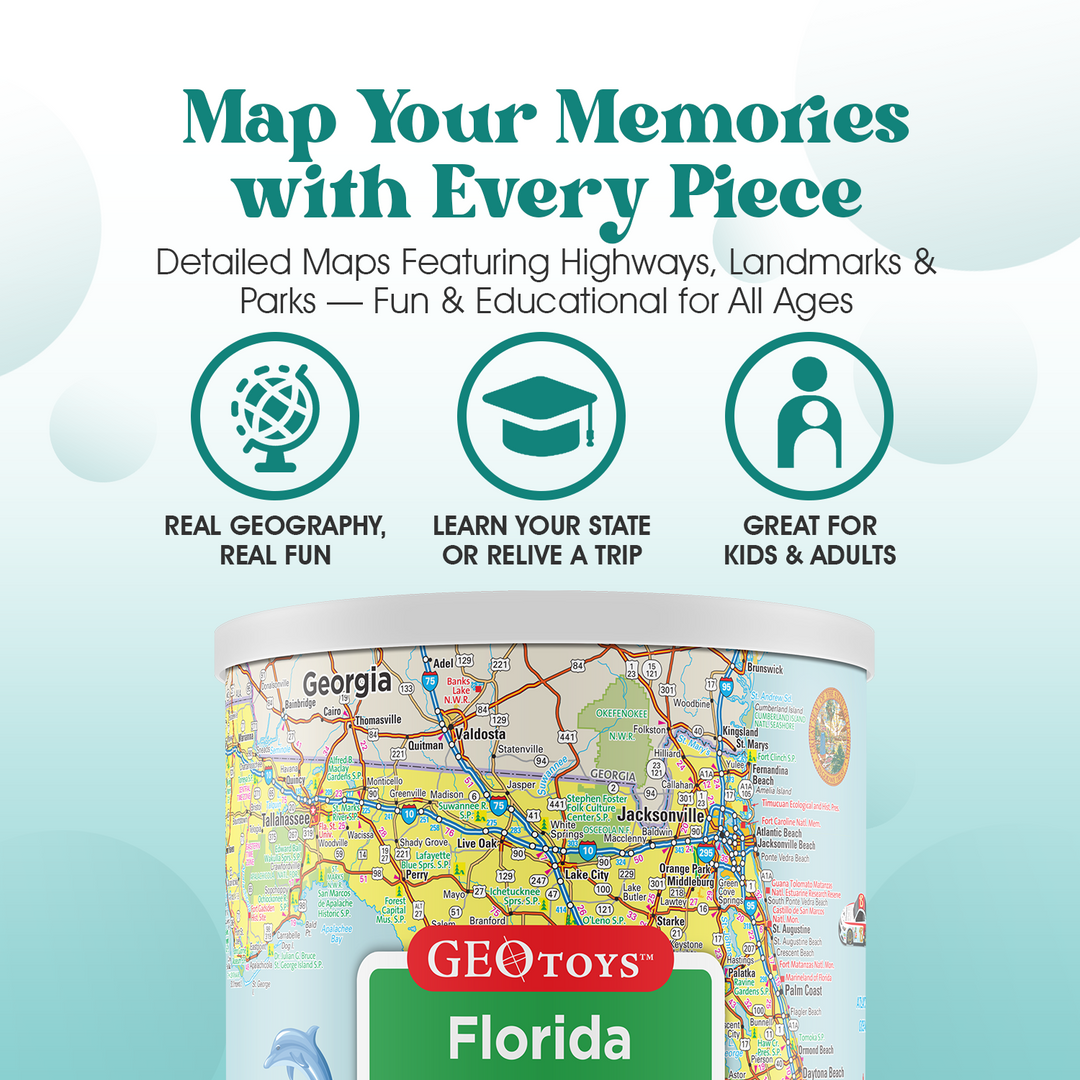 100-Piece Mini Puzzle - Florida