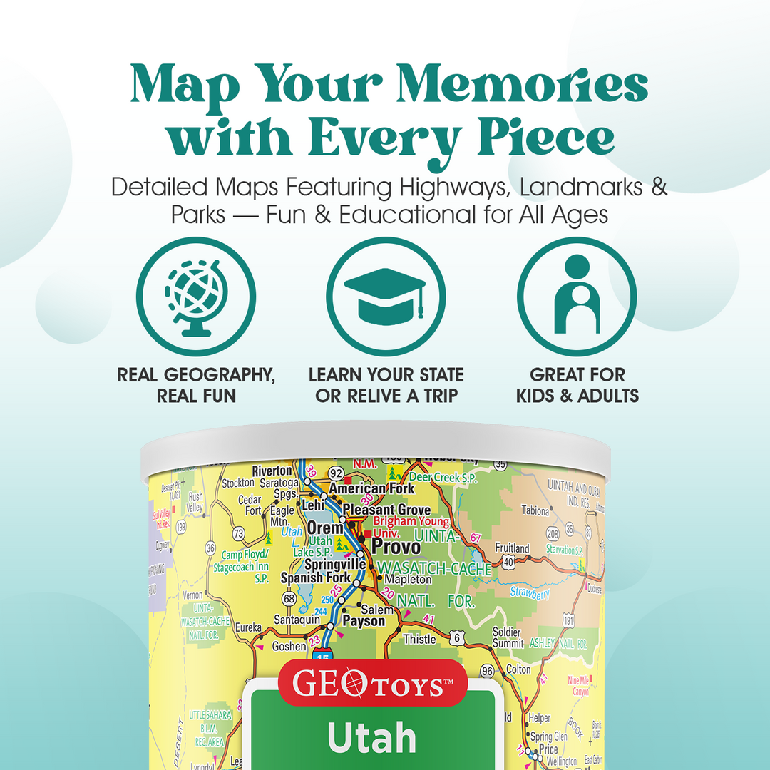 100-Piece Mini Puzzle - Utah
