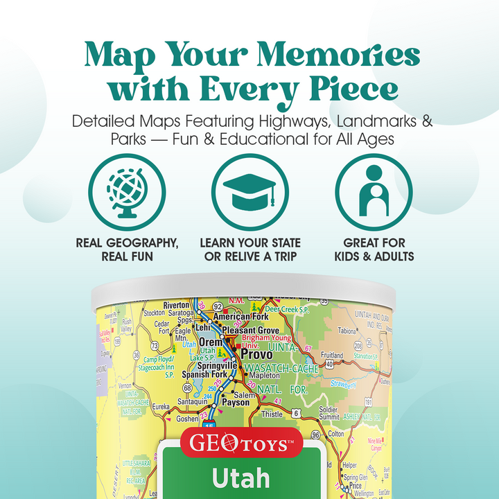 100-Piece Mini Puzzle - Utah