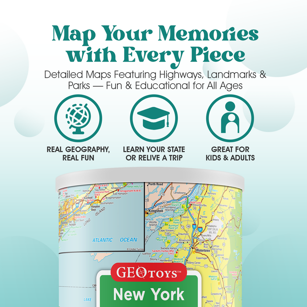 100-Piece Mini Puzzle - New York State