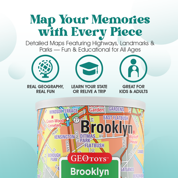 100-Piece Mini Puzzle - Brooklyn