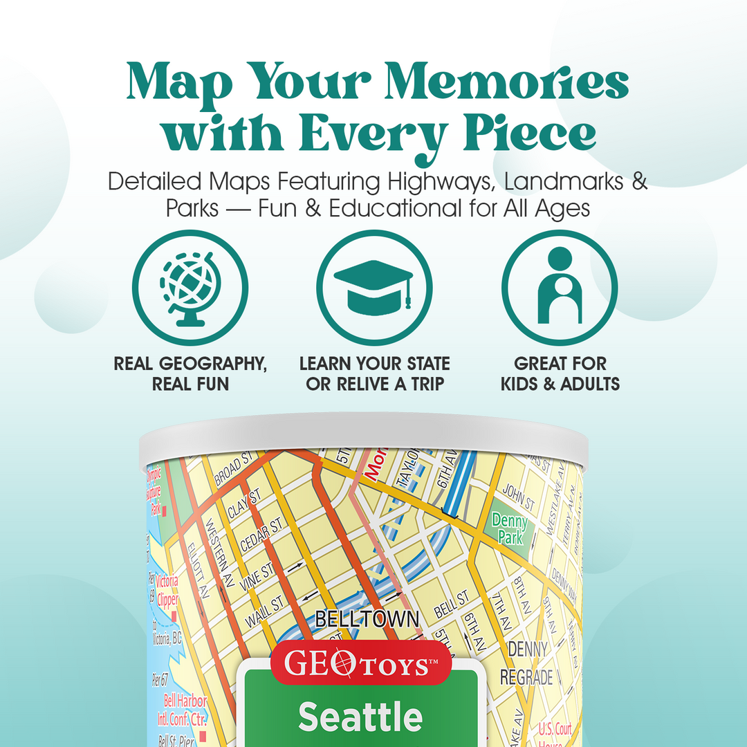 100-Piece Mini Puzzle - Seattle