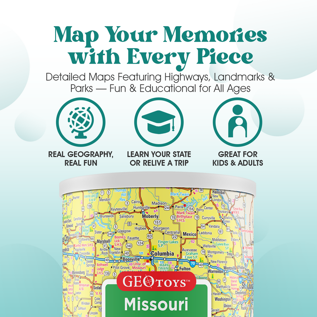 100-Piece Mini Puzzle - Missouri