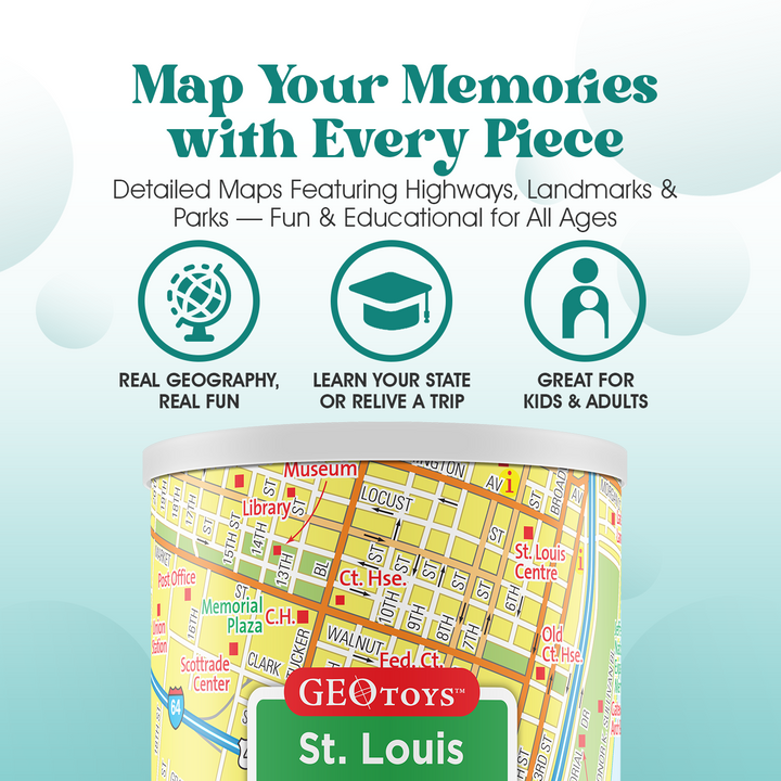 100-Piece Mini Puzzle - St. Louis