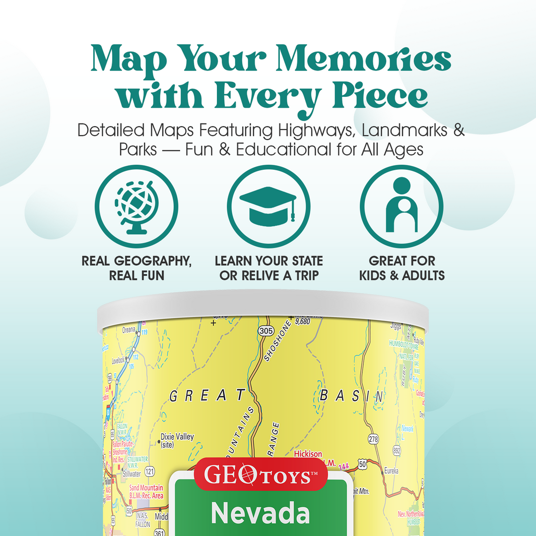 100-Piece Mini Puzzle - Nevada