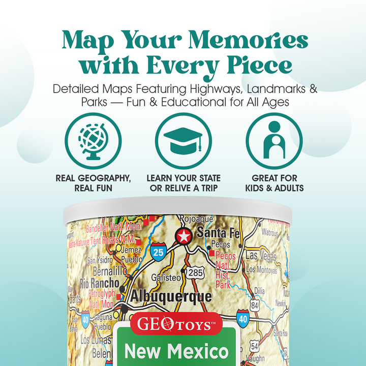 100-Piece Mini Puzzle - New Mexico