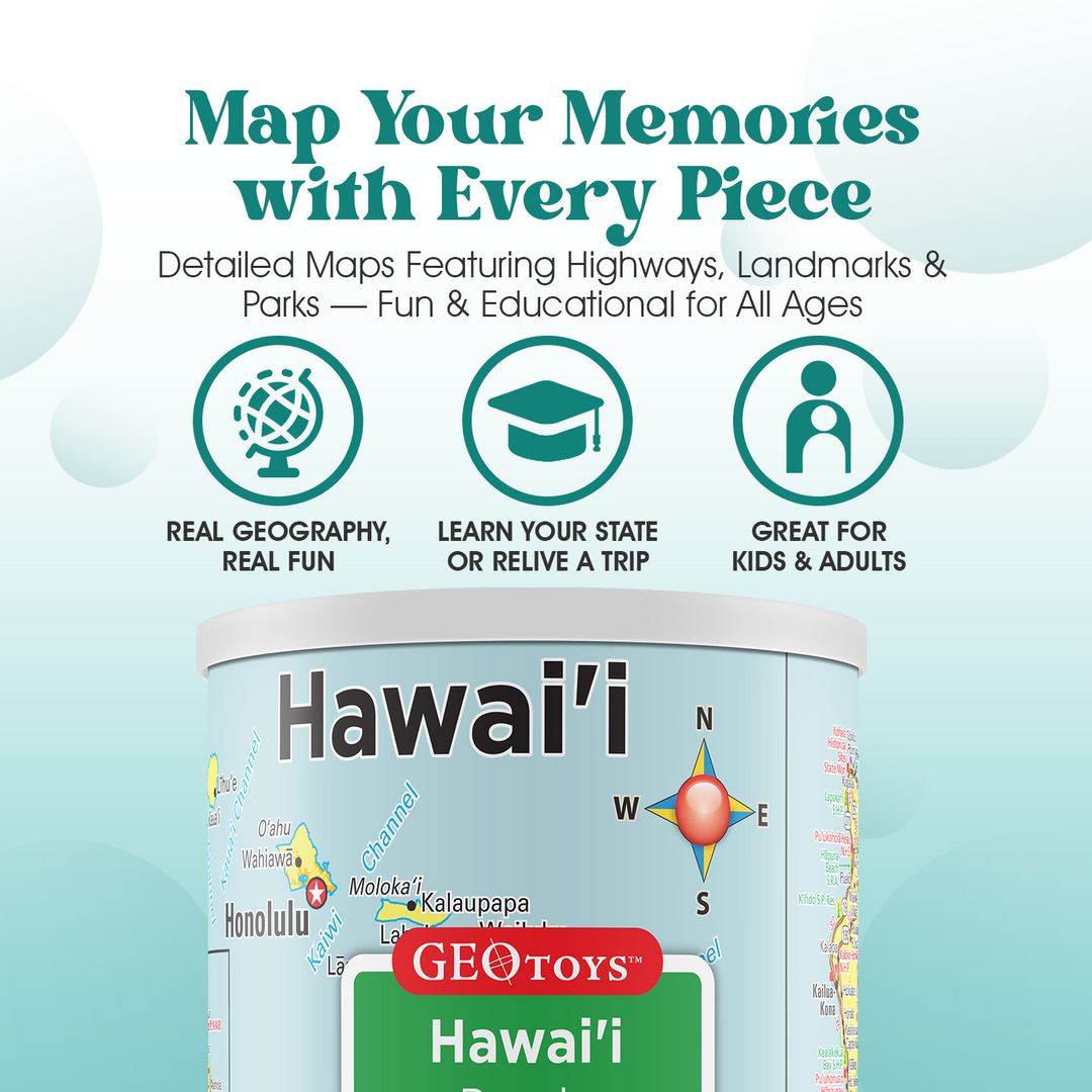 100-Piece Mini Puzzle - Hawaii