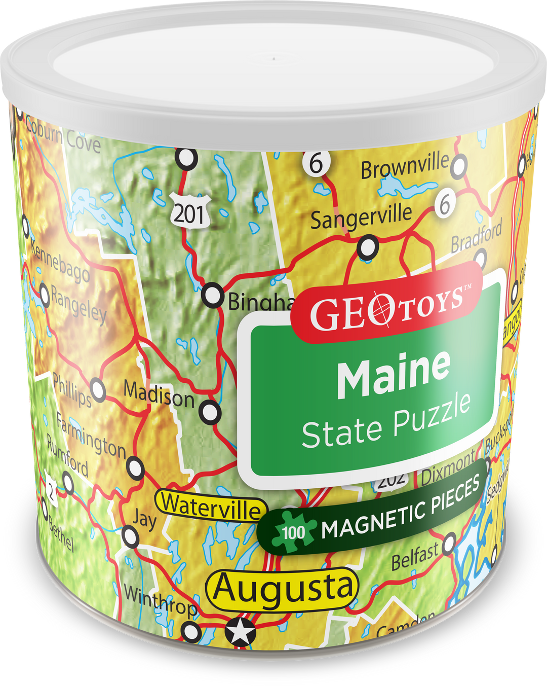 Magnetic Puzzle Maine