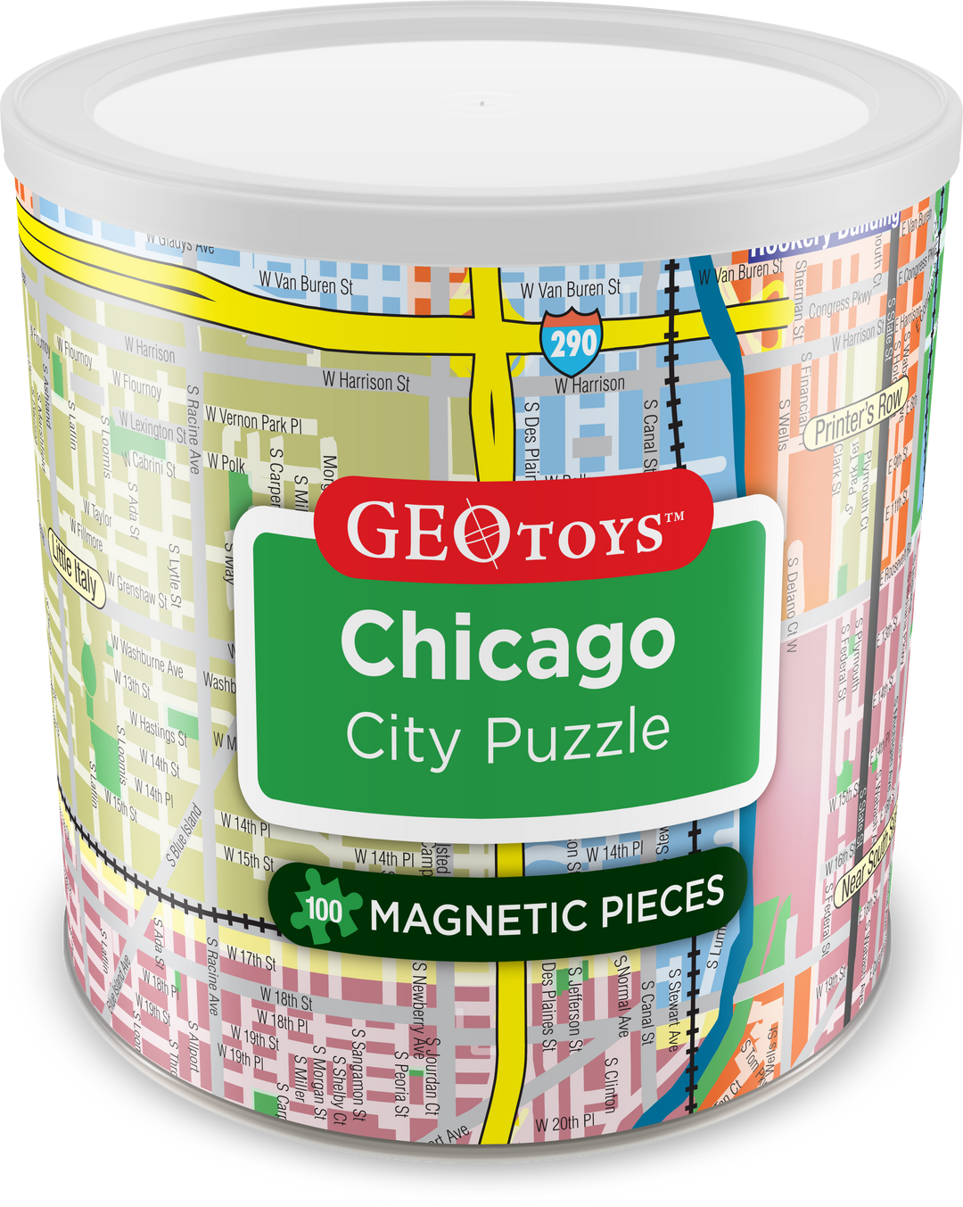 Magnetic Puzzle Chicago