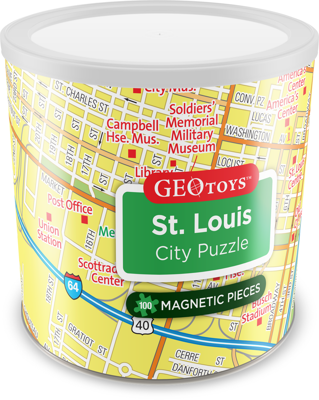 Magnetic Puzzle St. Louis