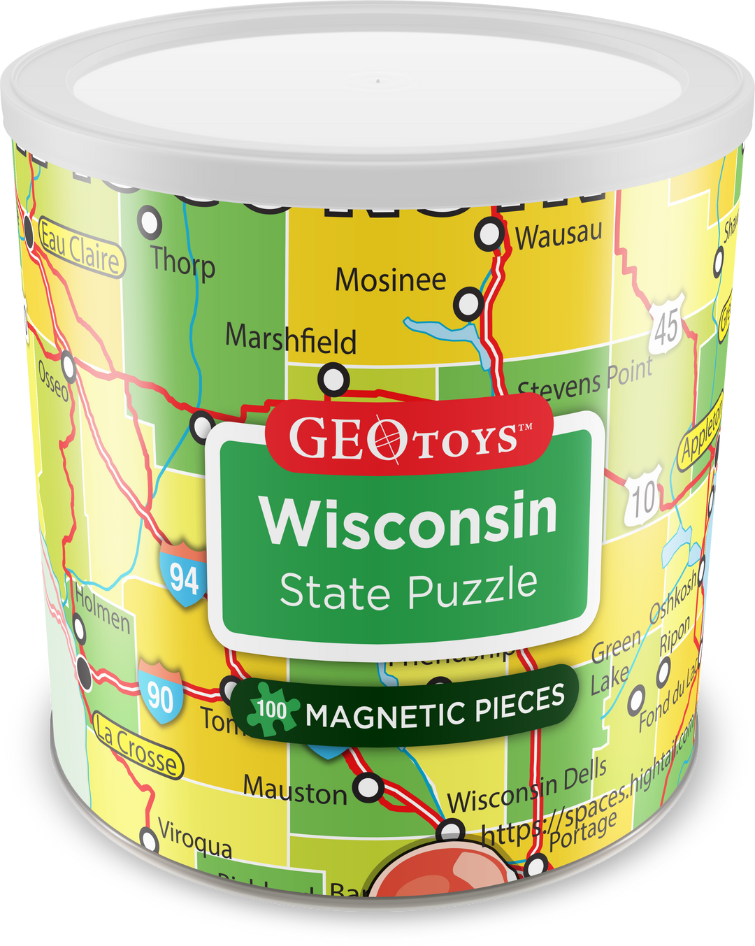 Magnetic Puzzle Wisconsin