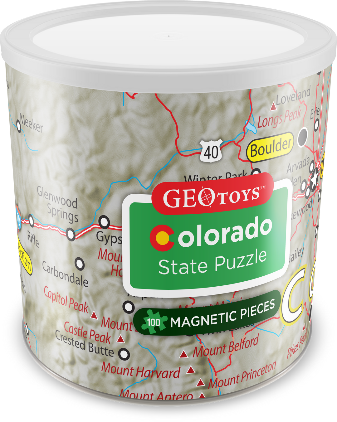 Magnetic Puzzle Colorado
