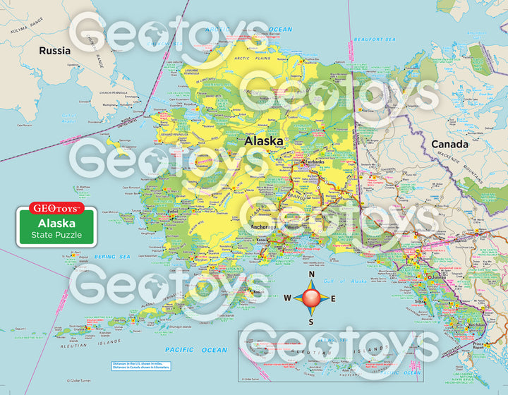 100-Piece Mini Puzzle - Alaska