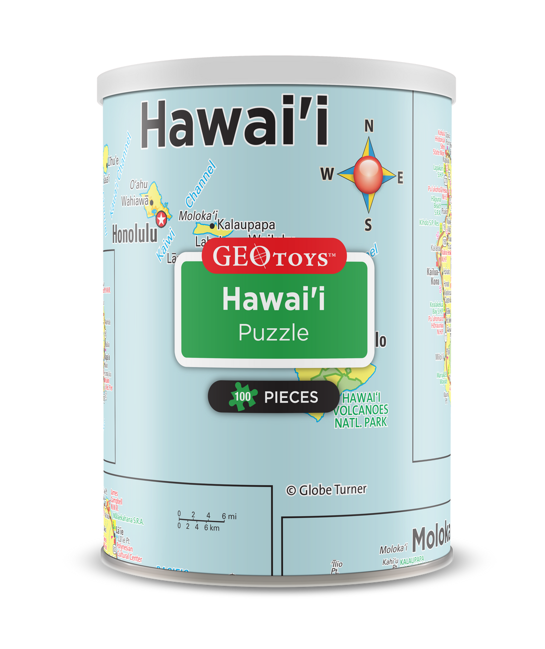 100-Piece Mini Puzzle - Hawaii