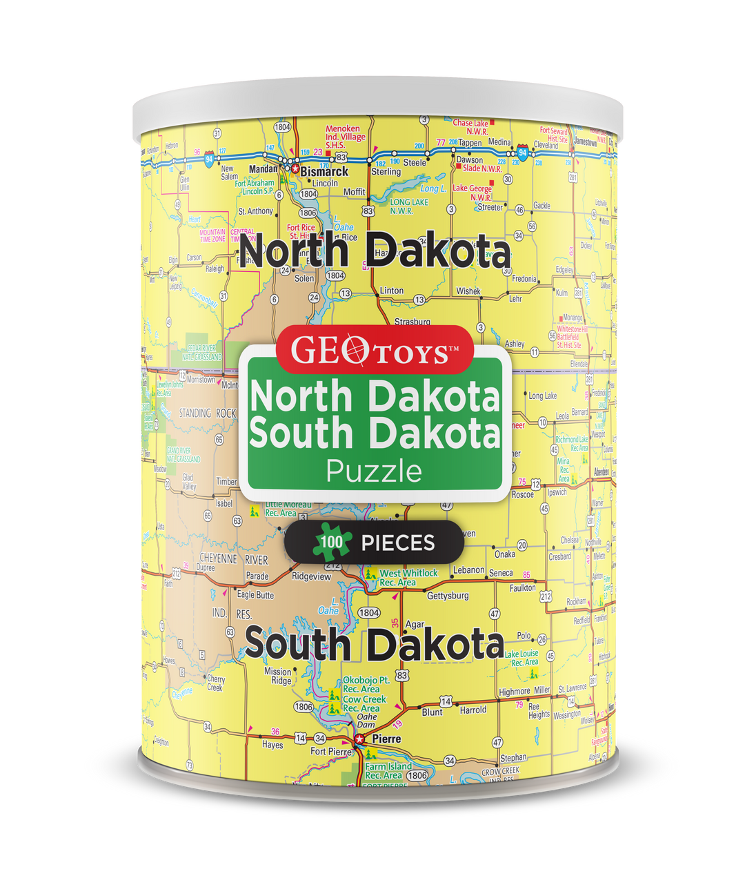 100-Piece Mini Puzzle - Dakotas