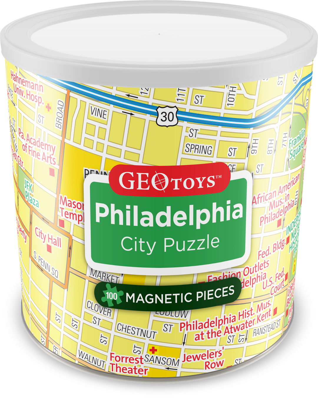 Magnetic Puzzle Philadelphia