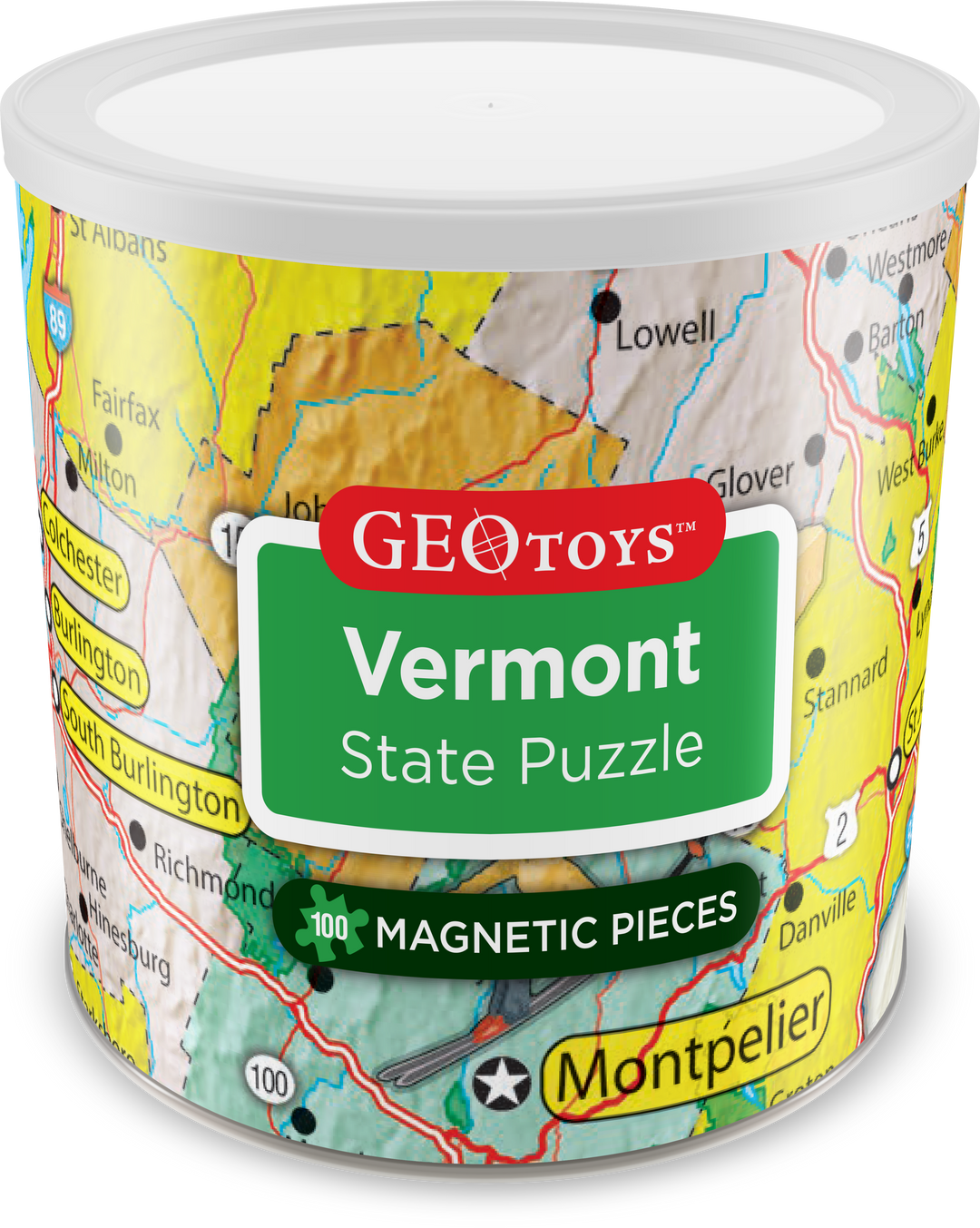 Magnetic Puzzle Vermont
