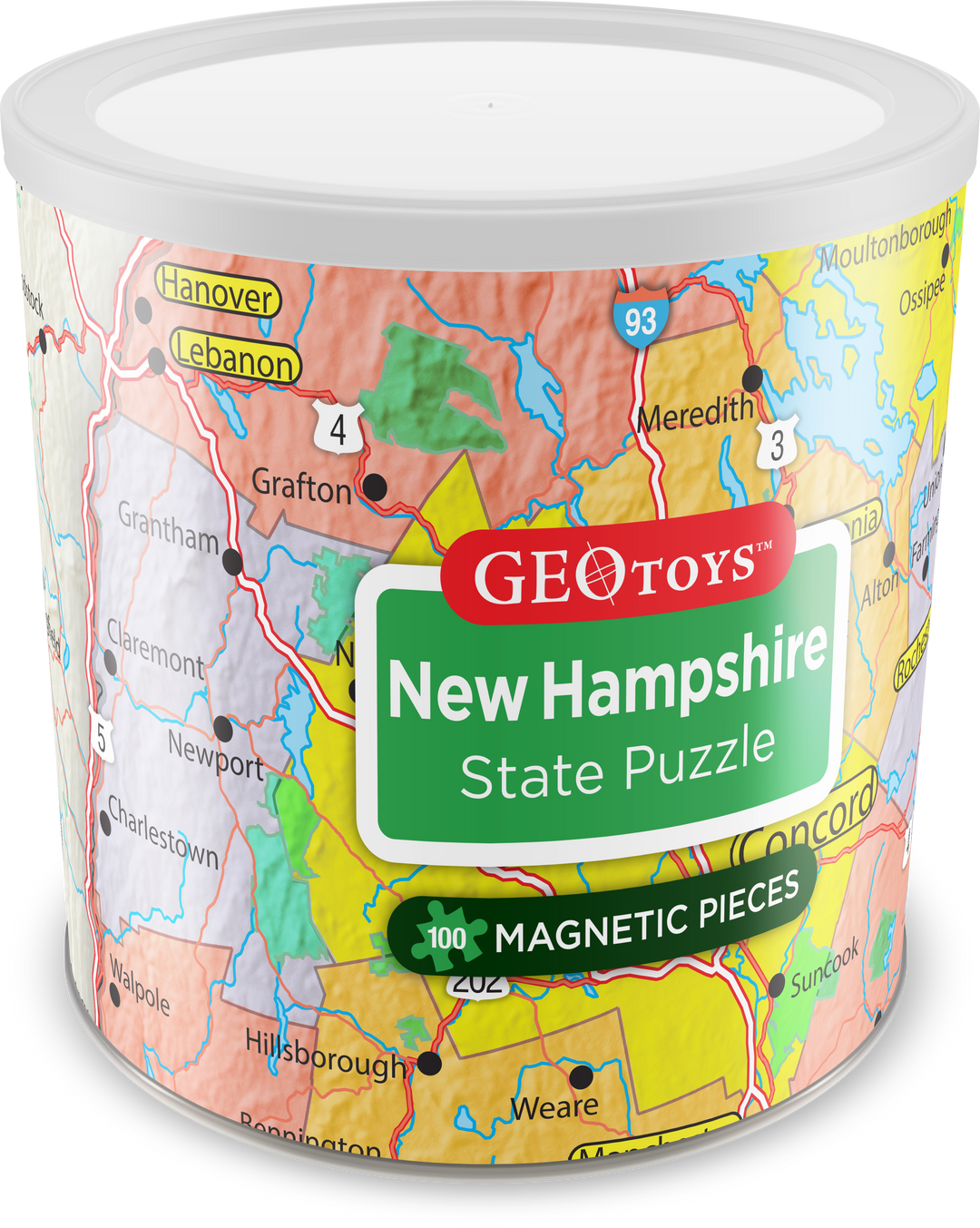 Magnetic Puzzle New Hampshire