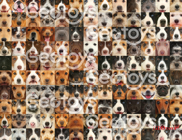 100-Piece Mini Puzzle - Dogs