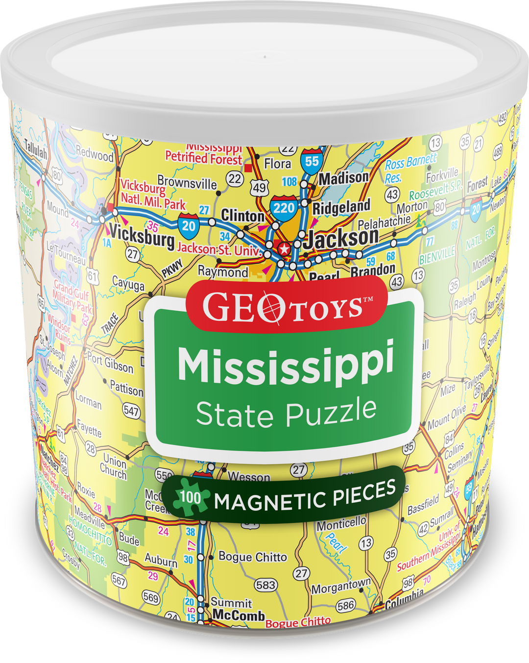 Magnetic Puzzle Mississippi