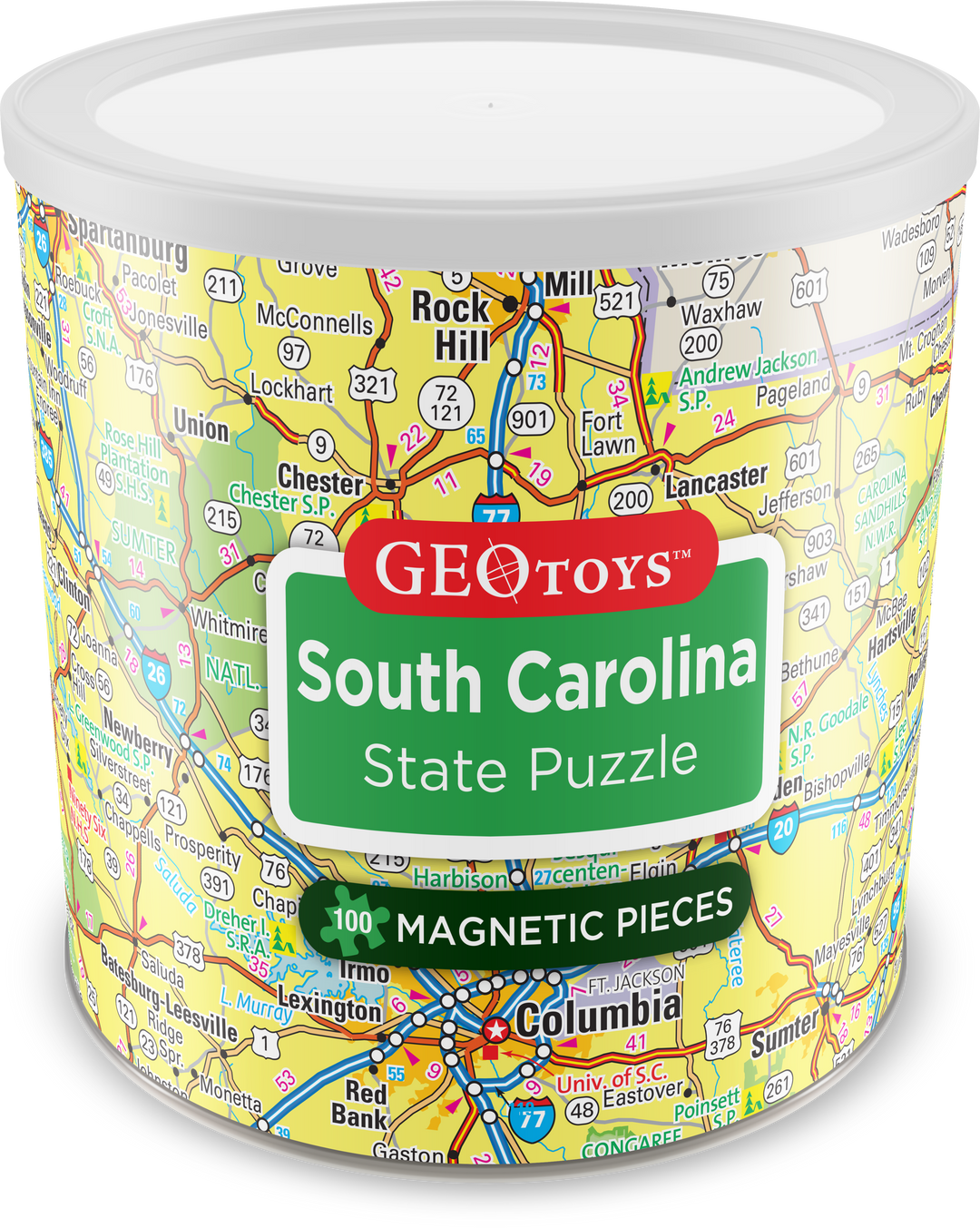 Magnetic Puzzle South Carolina
