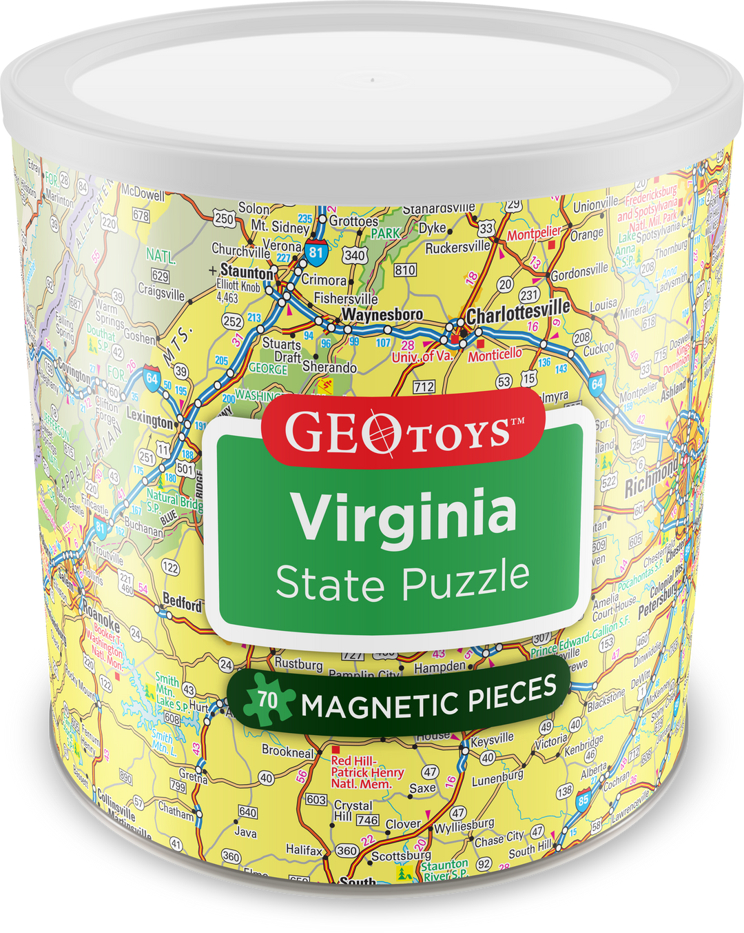 Magnetic Puzzle Virginia