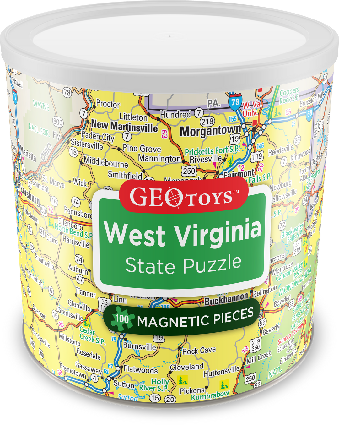 Magnetic Puzzle West Virginia