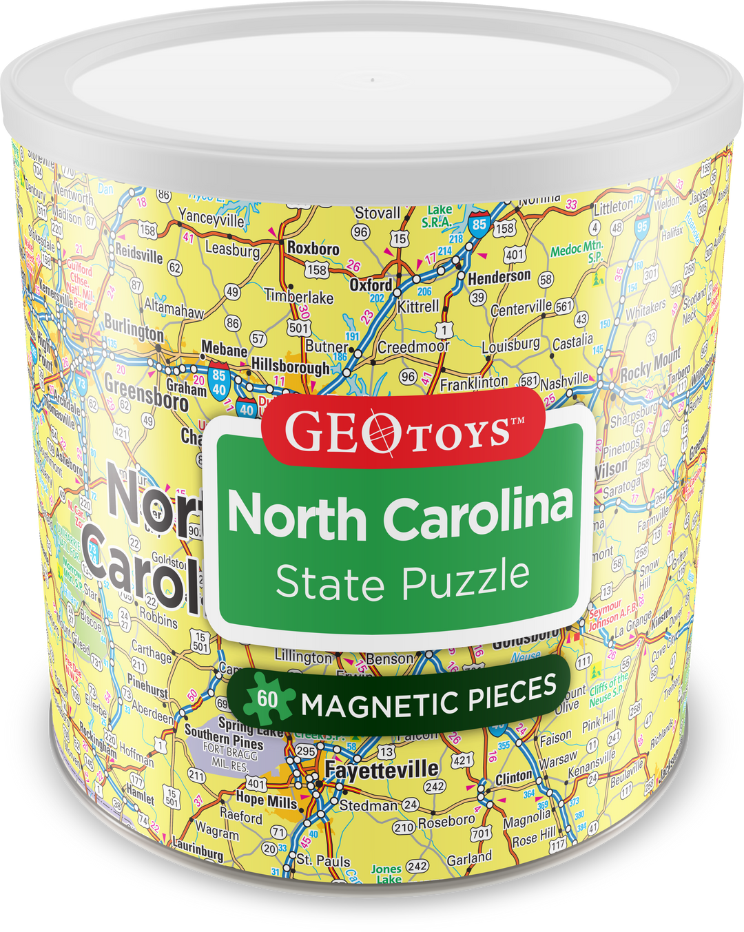 Magnetic Puzzle North Carolina