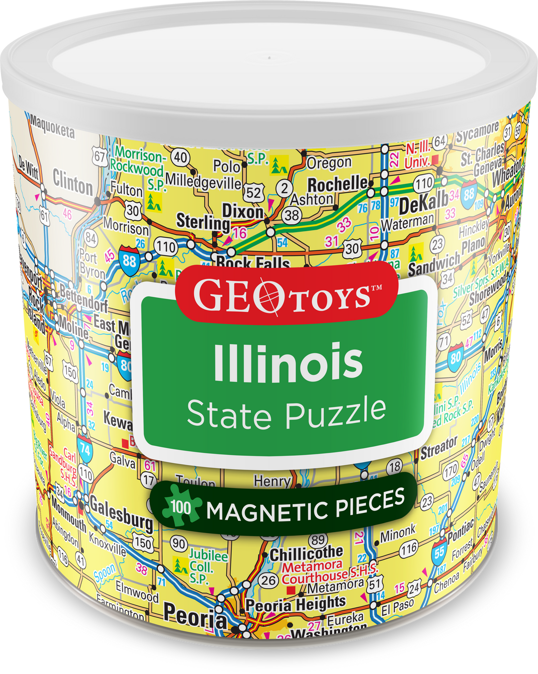 Magnetic Puzzle Illinois