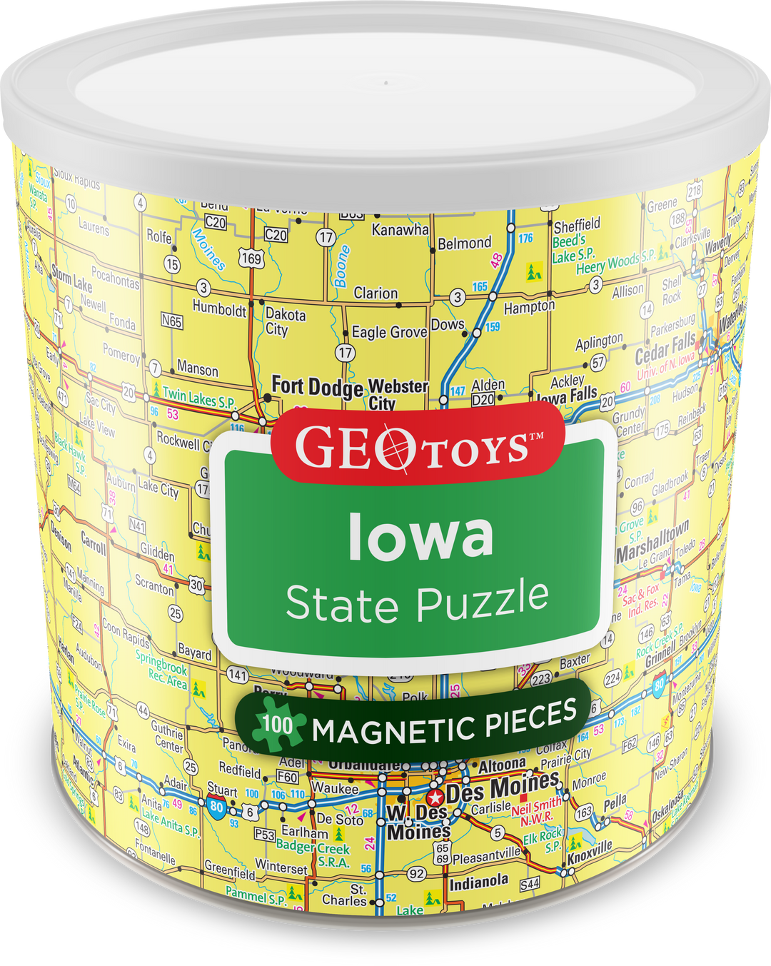 Magnetic Puzzle Iowa