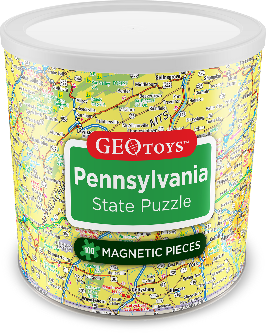 Magnetic Puzzle Pennsylvania