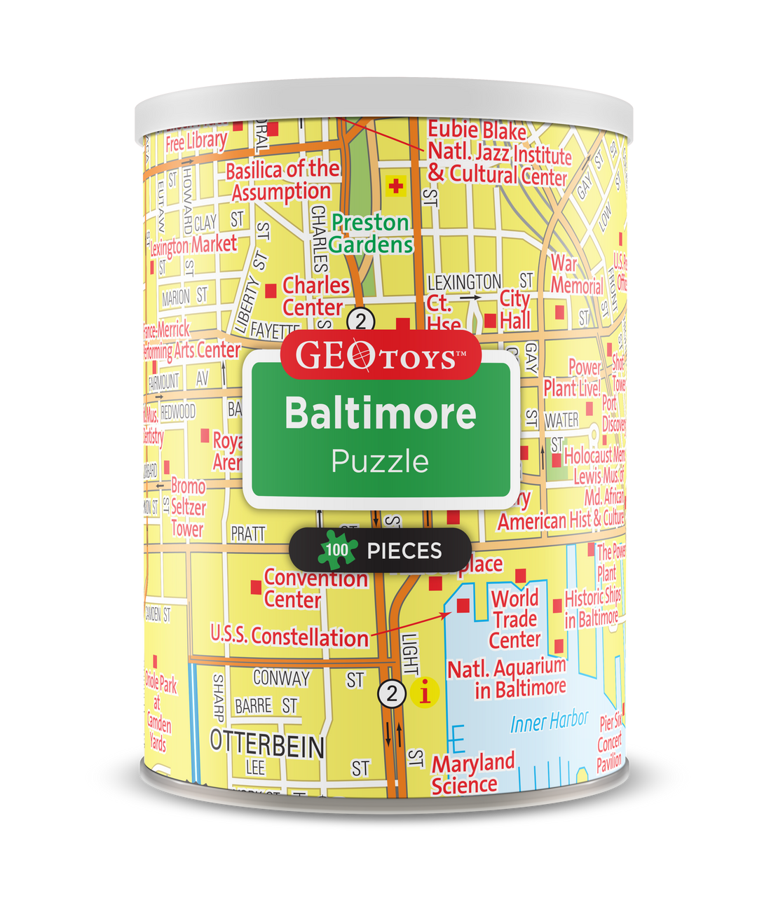 100-Piece Mini Puzzle - Baltimore