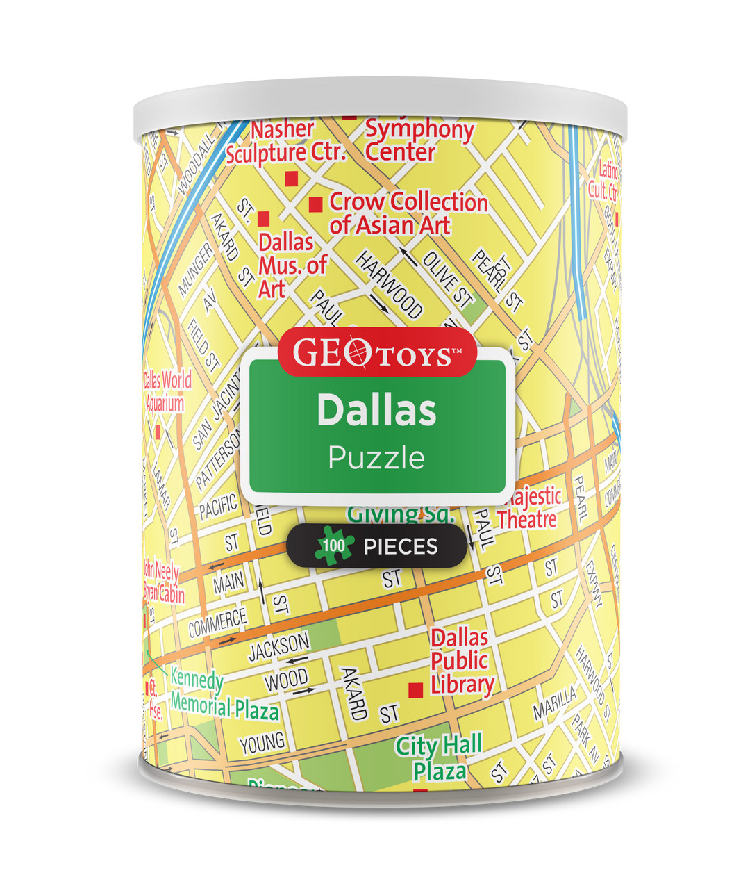 100-Piece Mini Puzzle - Dallas
