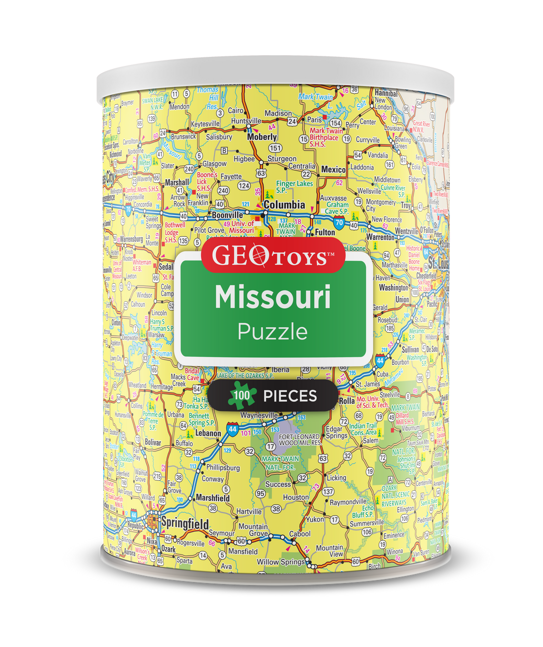 100-Piece Mini Puzzle - Missouri