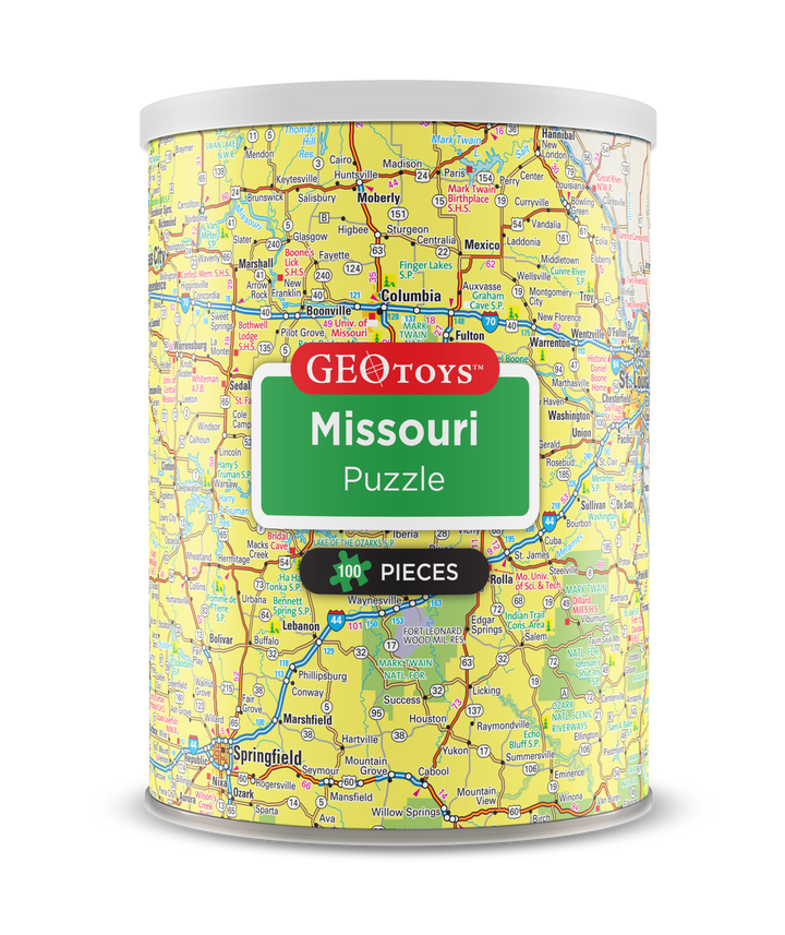 100-Piece Mini Puzzle - Missouri