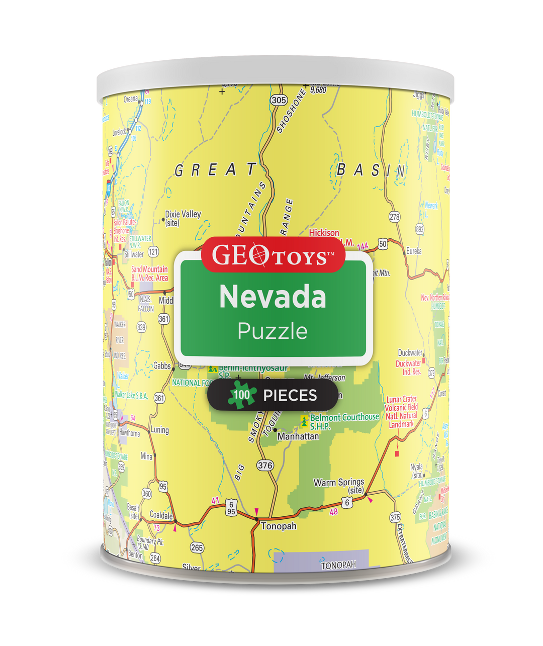 100-Piece Mini Puzzle - Nevada