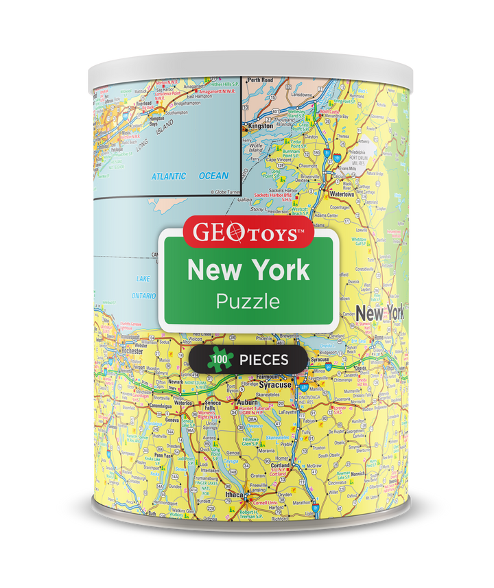 100-Piece Mini Puzzle - New York State