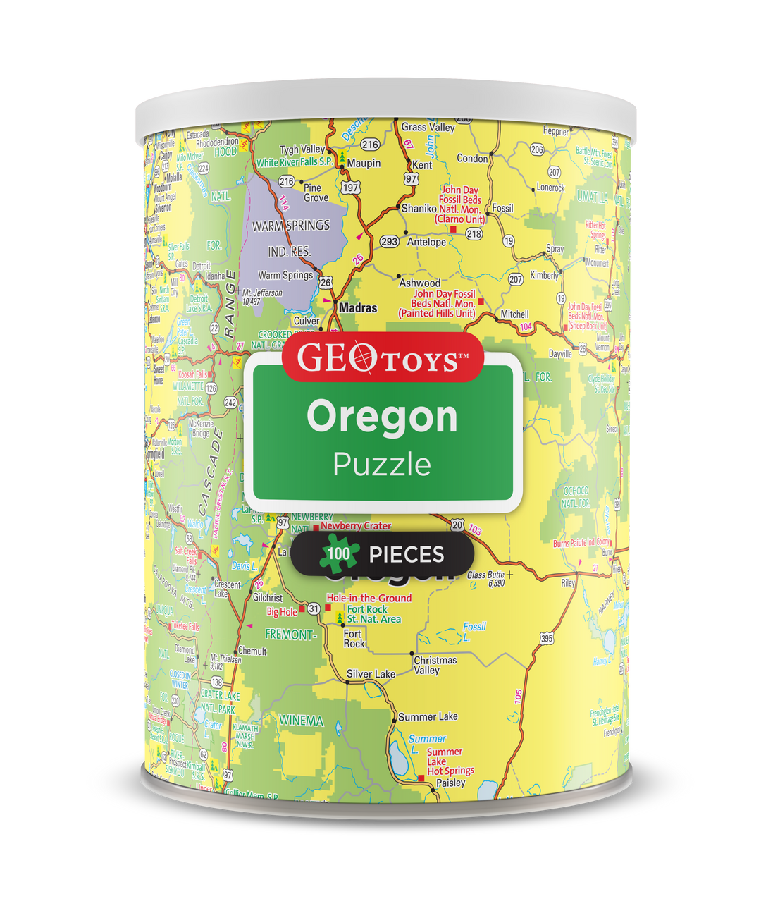 100-Piece Mini Puzzle - Oregon