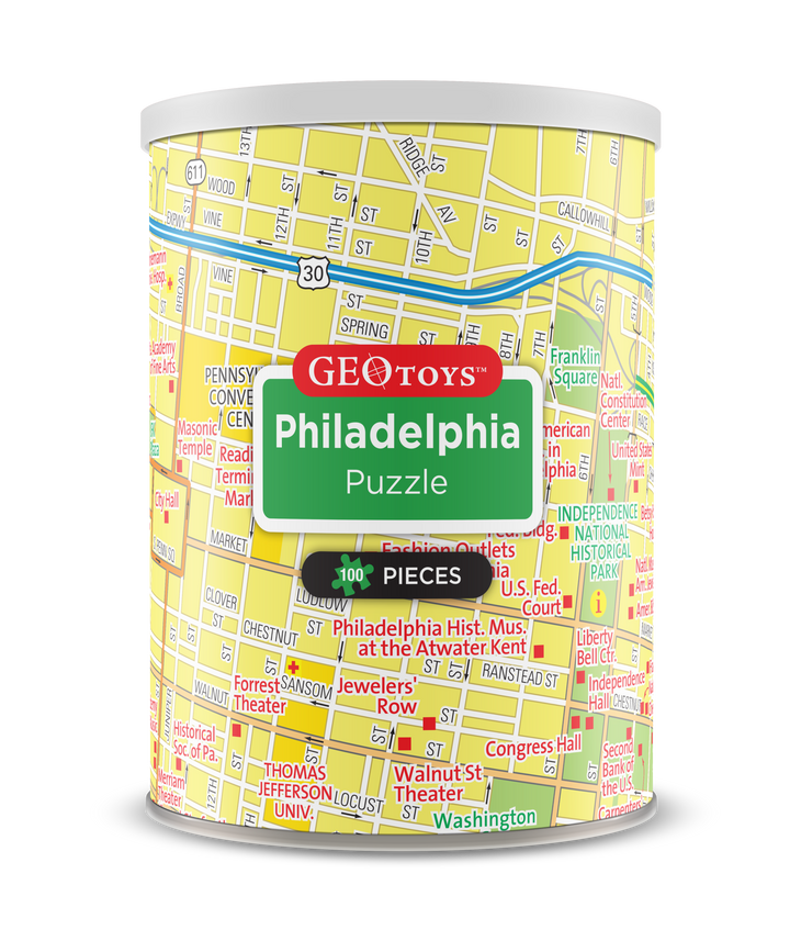 100-Piece Mini Puzzle - Philadelphia