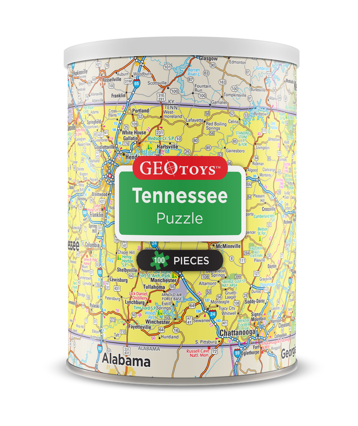 100-Piece Mini Puzzle - Tennessee