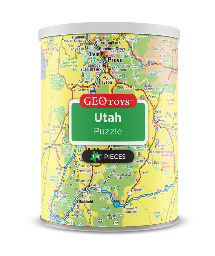 100-Piece Mini Puzzle - Utah